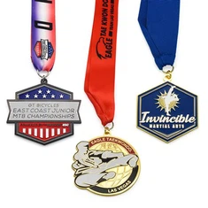 কাস্টম গোল্ড স্পোর্ট মেডেল
